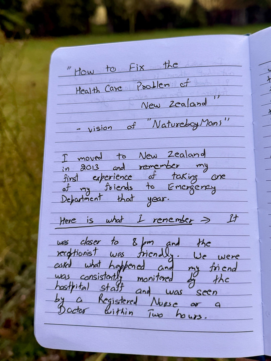 From Scarcity to Abundance: A Frontline Worker’s Blueprint to Revolutionize Healthcare & Reform Drug Laws in New Zealand